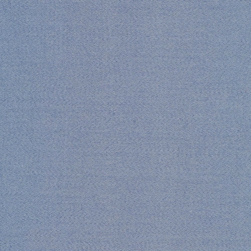 Close-up of pale bluebell-blue sateen with a fine, even woven texture