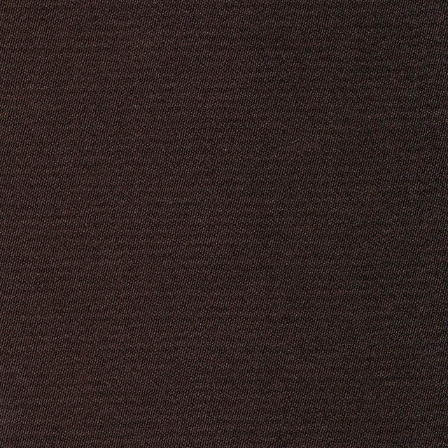 Deep cacao-brown sateen textile with fine vertical ribbing and subtle sheen