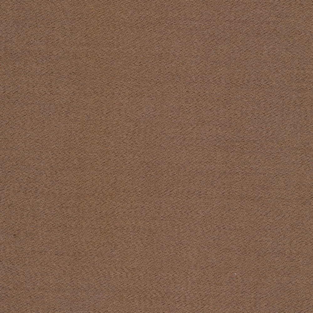 Warm cappuccino-brown sateen with a fine, subtly lustrous woven surface