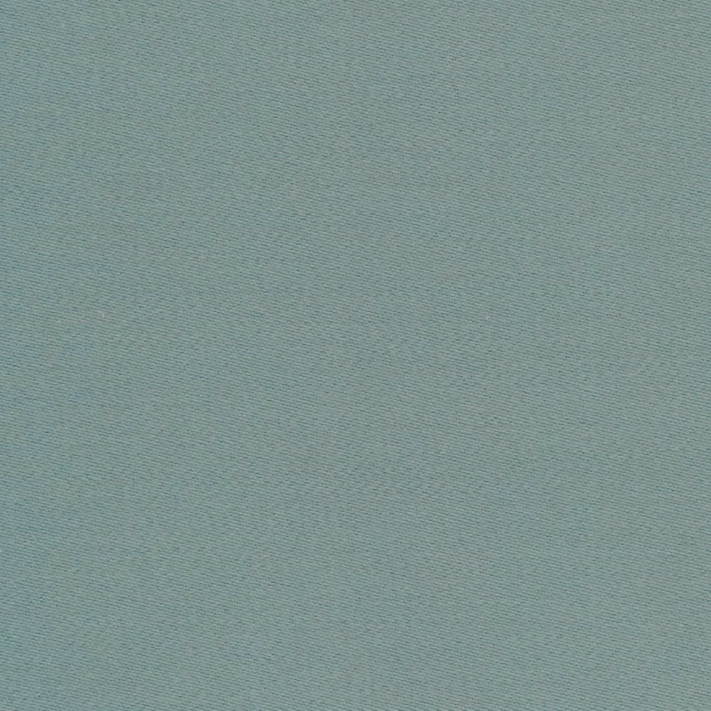 Cool blue-teal sateen swatch with a fine, closely spaced horizontal rib