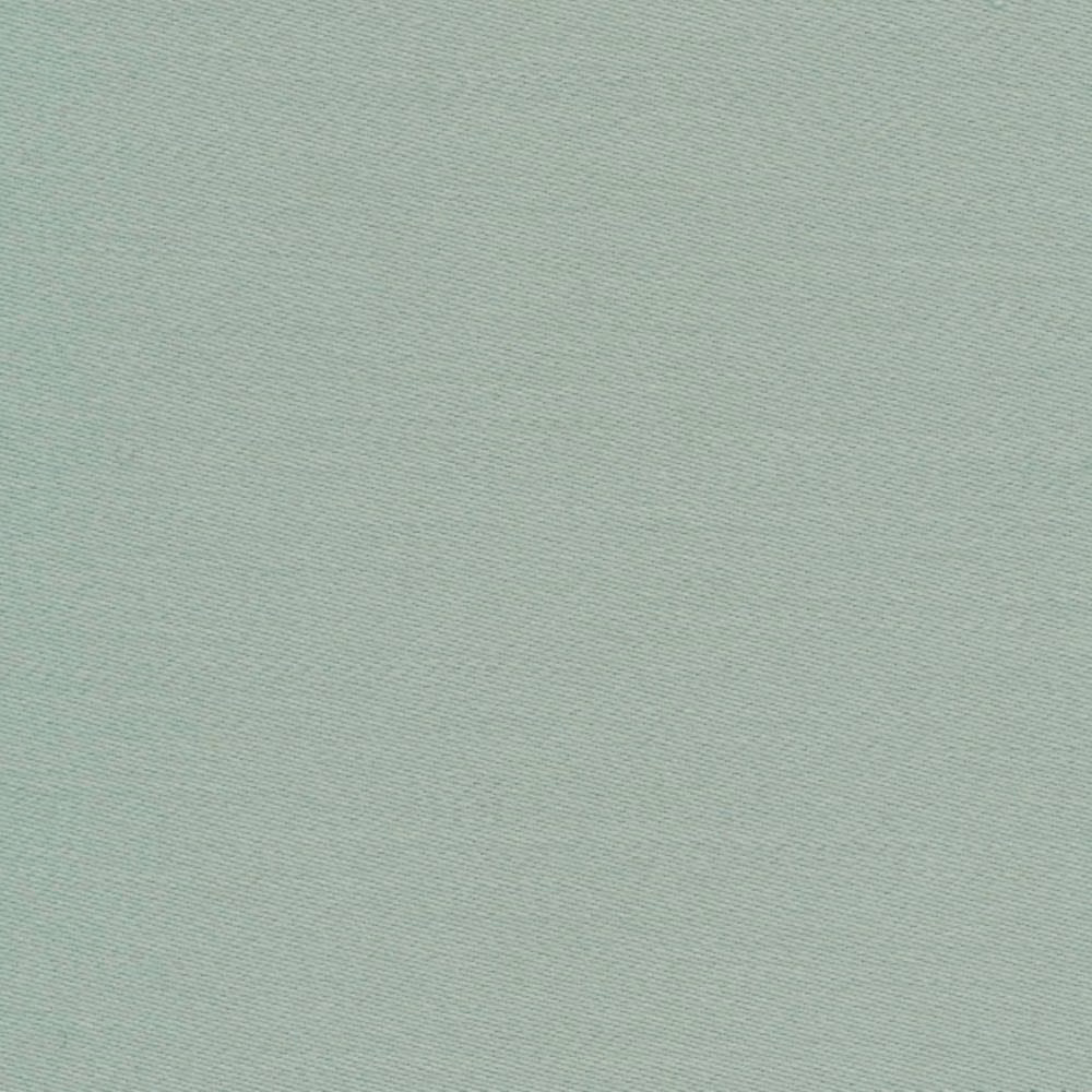 Pale blue-grey plain sateen with fine linear weave and a soft frosted sheen