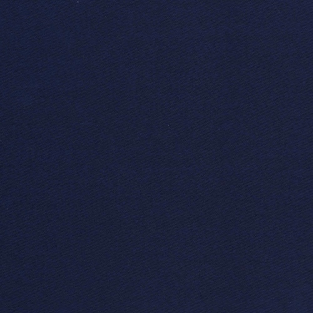 Deep indigo sateen showing a fine, subtly directional woven surface