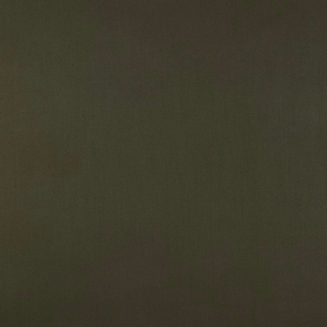 Deep kelp olive sateen fabric with subtle vertical weave lines and muted sheen