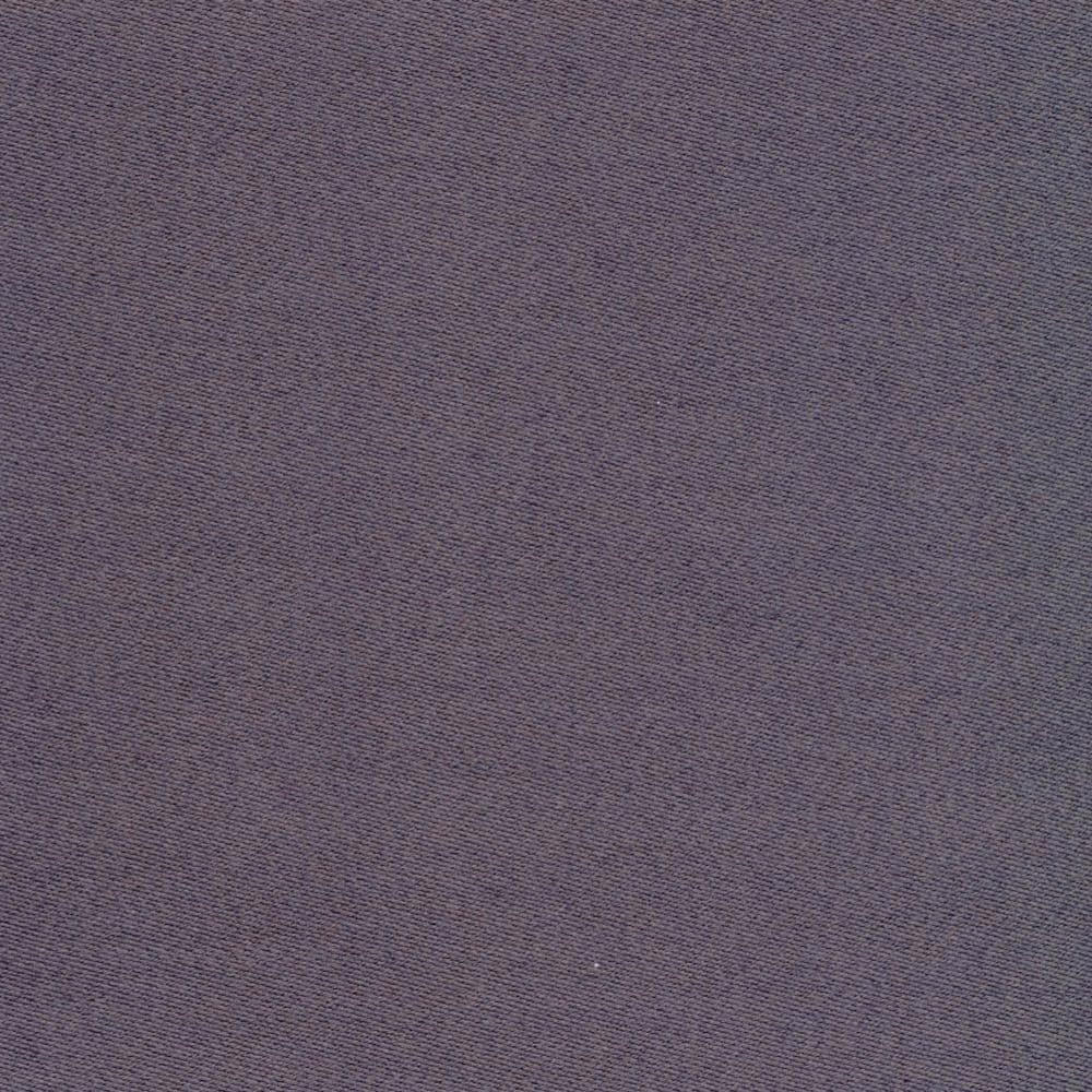 Close-up of muted lavender-grey sateen with fine horizontal woven texture