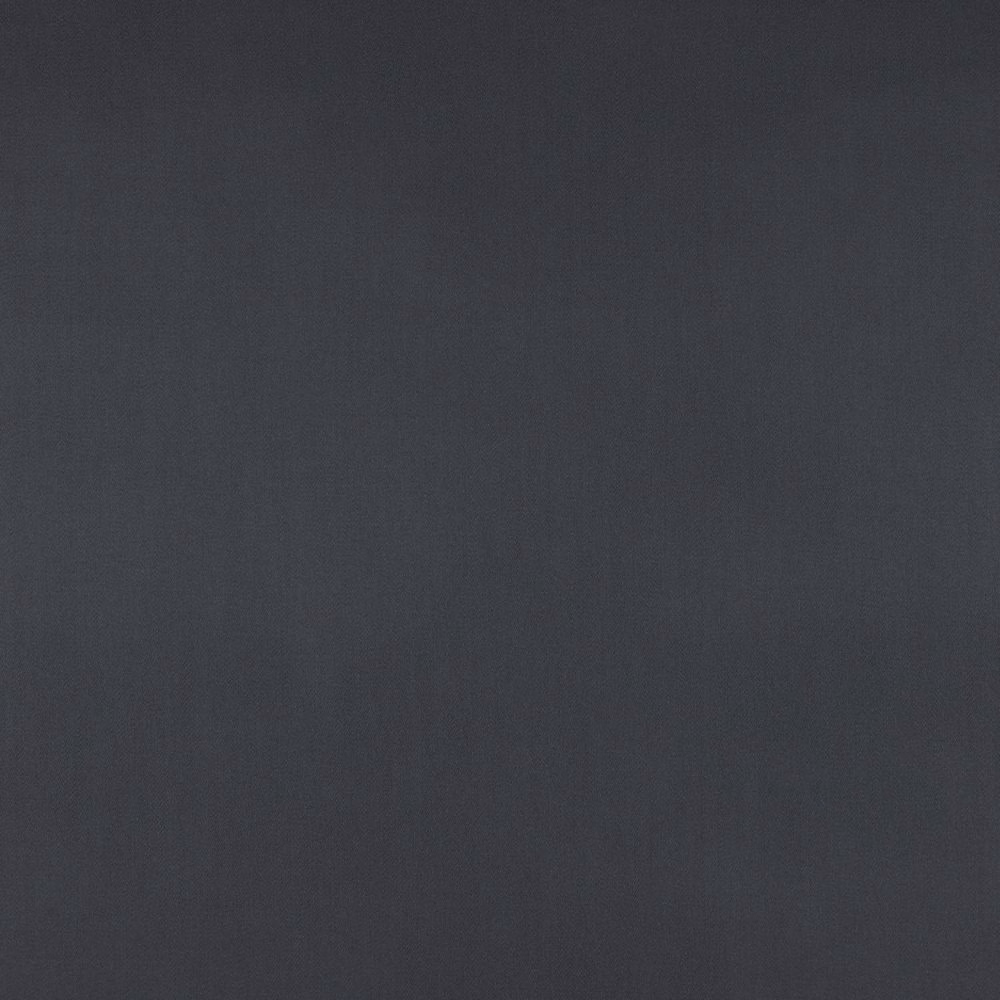 Deep blue-charcoal plain sateen with a smooth, subtly lustrous surface