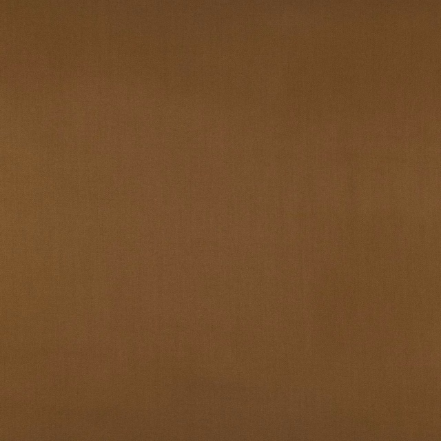 Warm muscovado brown plain fabric with a subtle sateen sheen