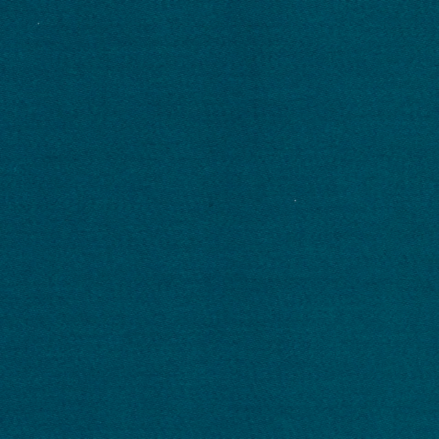 Close-up of smooth deep ocean-teal sateen with a fine, even weave