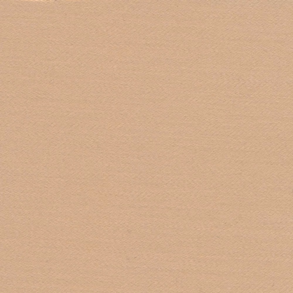 Close-up of fine warm parchment-beige sateen with a subtle linear weave