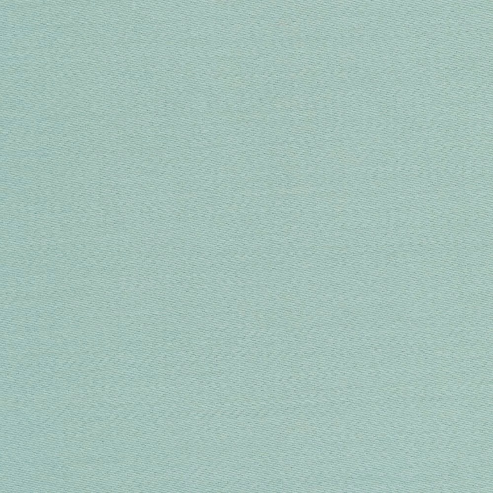 Close-up of pale pastel blue sateen with a fine, subtly linear woven texture