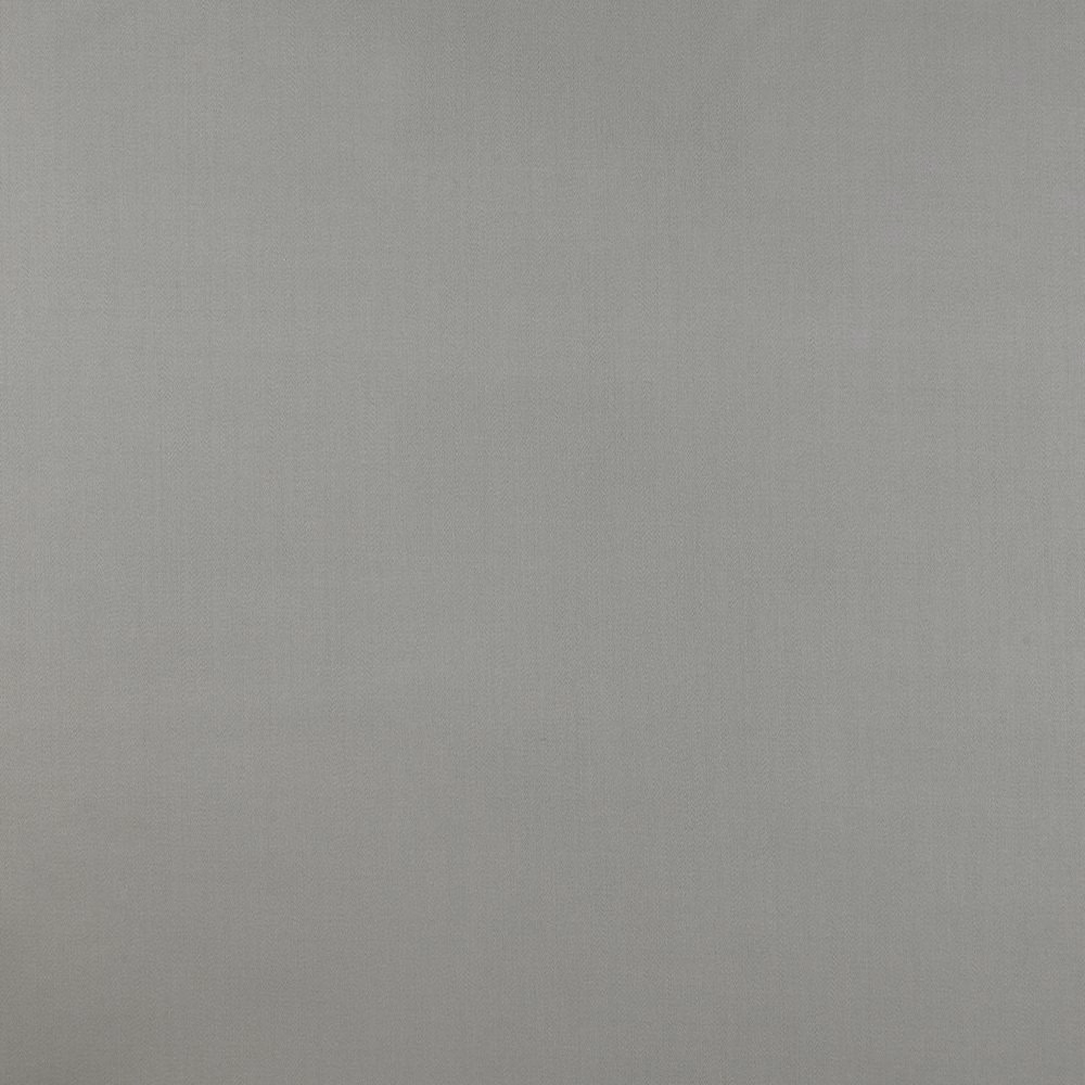Soft stone-grey plain sateen with a fine weave and subtle surface sheen