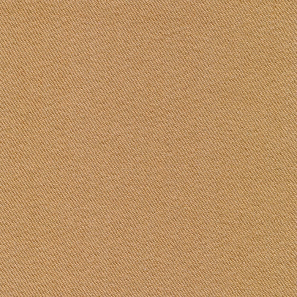 Close-up of warm sable tan fabric with a fine, even woven texture