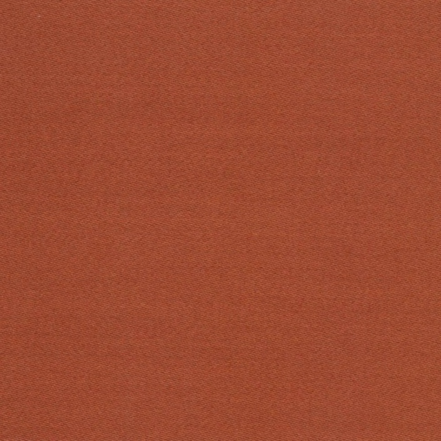 Warm sienna terracotta sateen with a fine, subtly lustrous woven surface