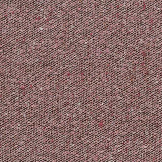 Dusty mauve pink close weave with charcoal and pale flecking