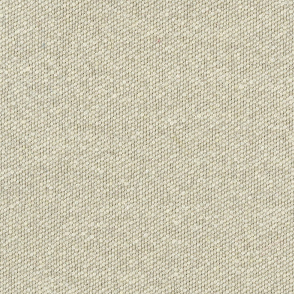Close-up of muted pebble greige fabric with a fine, tightly textured weave
