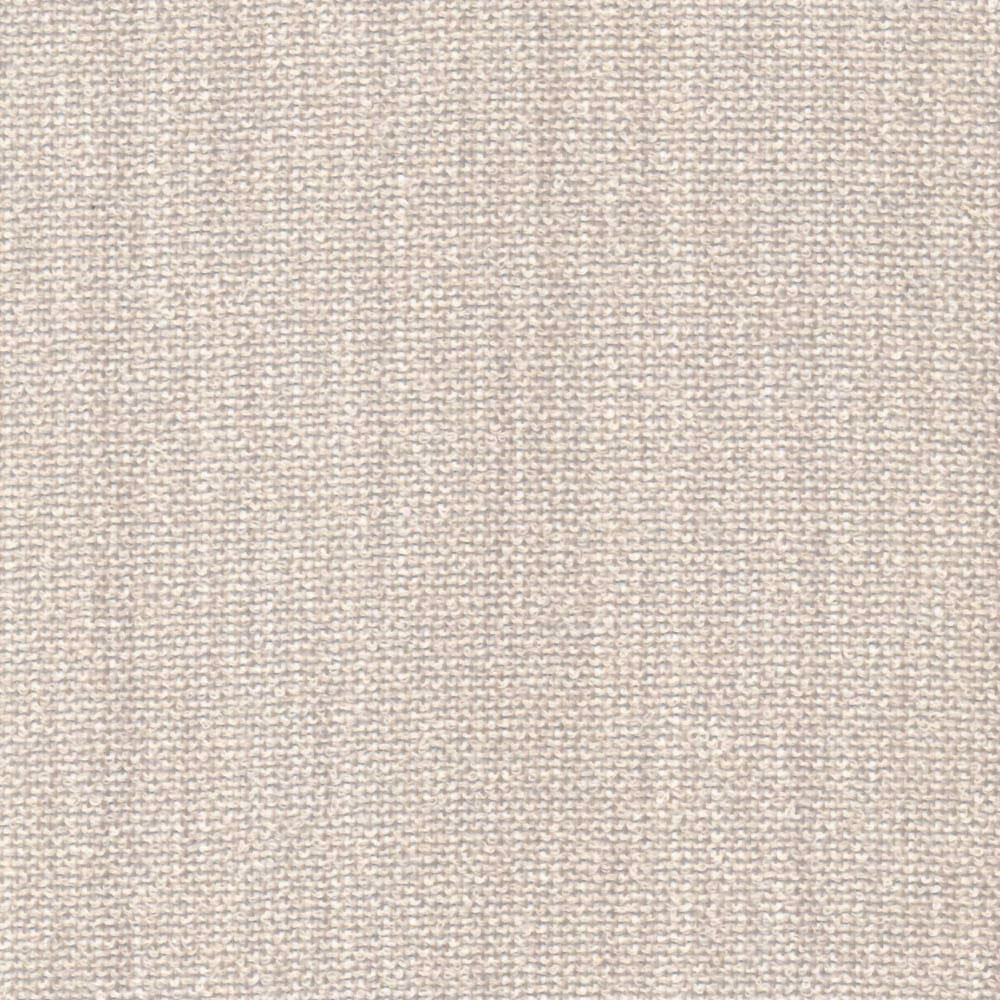 Close view of Lujo Silver’s warm silver-grey textured plain weave