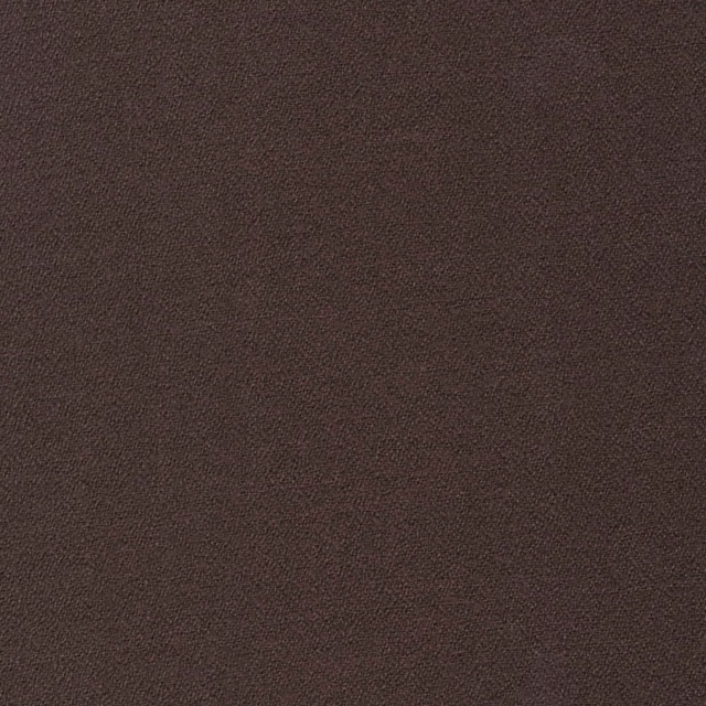 Dark conker-brown crepe fabric showing a fine, even woven grain