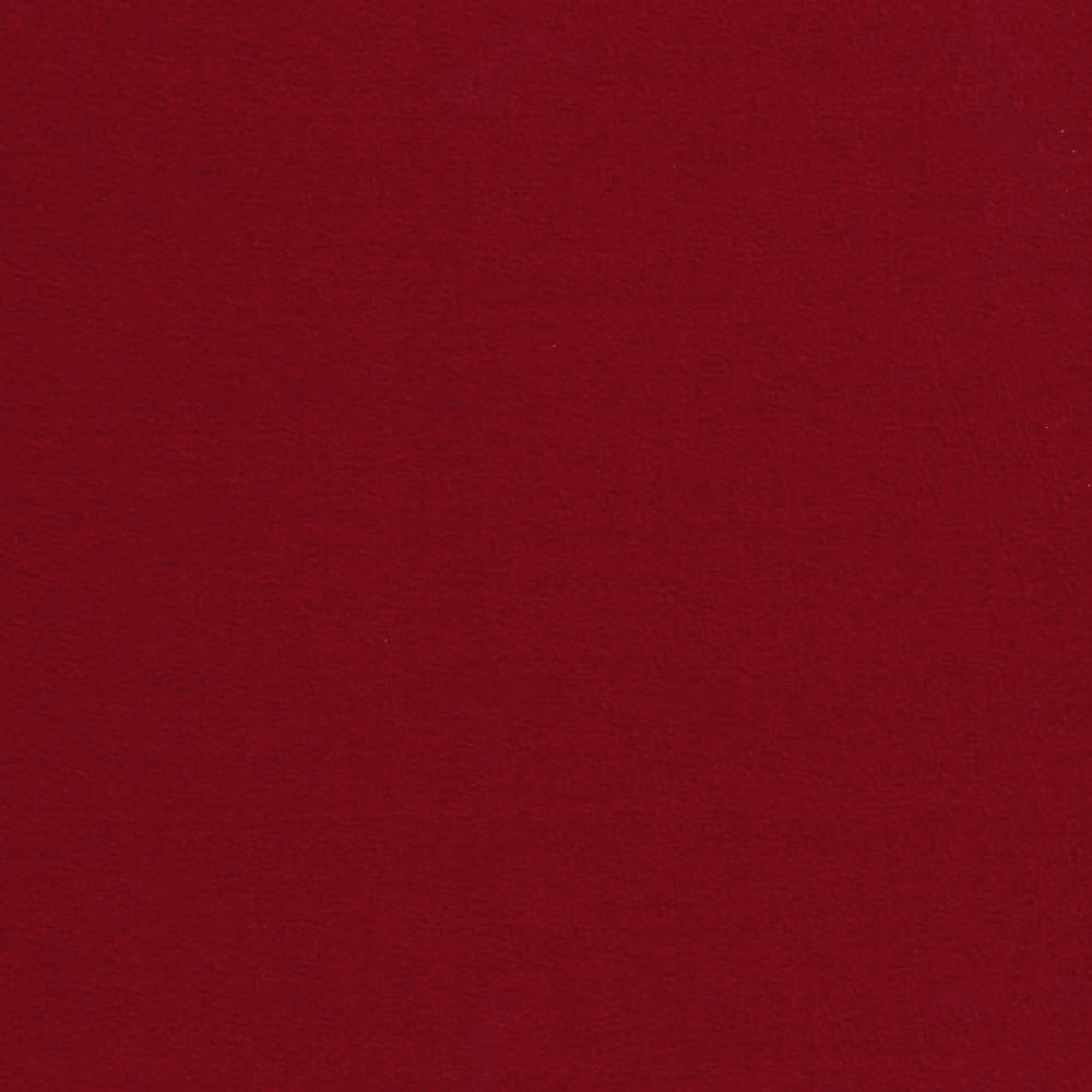 Deep redcurrant crepe with a fine, softly textured surface