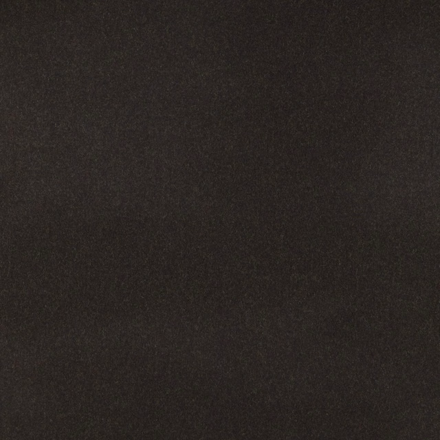 Near-black espresso-brown melton fabric with a dense, softly mottled matte texture