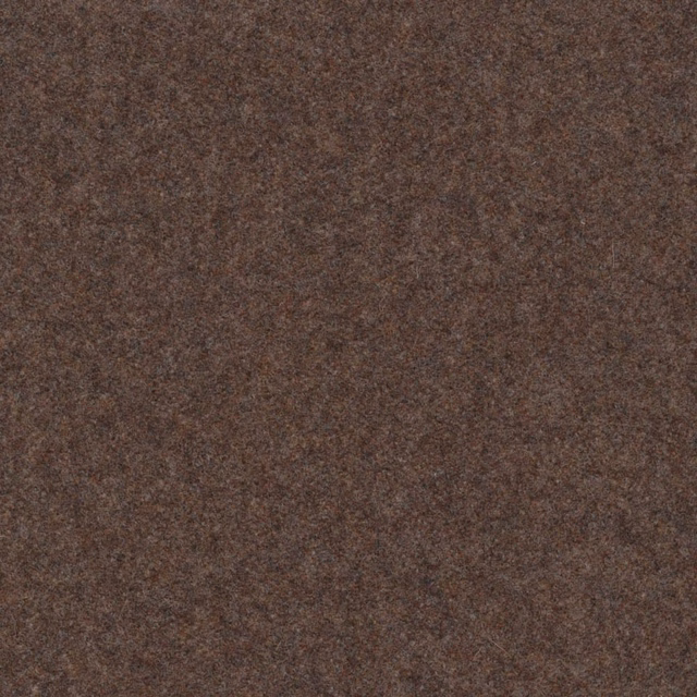 Dark espresso-brown melton surface with soft fine mottling and a matte nap