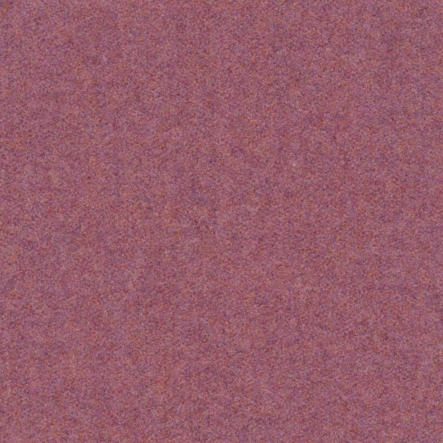 Dusky magenta melton fabric with a fine mottled nap and softly varied purple-pink texture