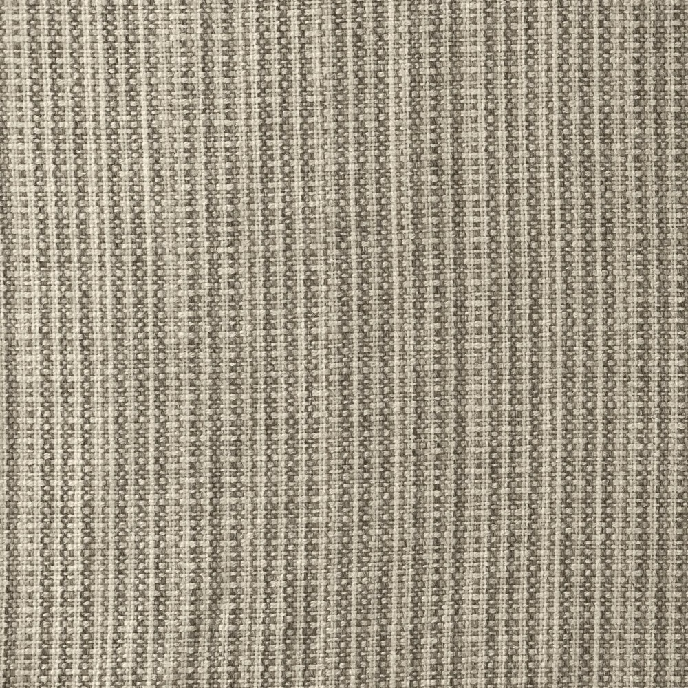Taupe-grey Moray textile with fine vertical ribbing and a close flecked weave