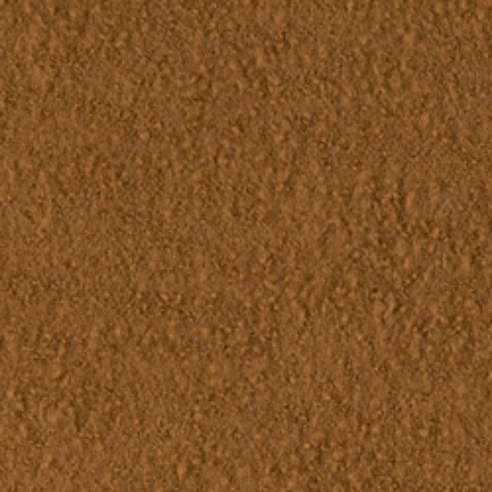 Warm copper-brown boucle with dense nubby loops and softly varied texture