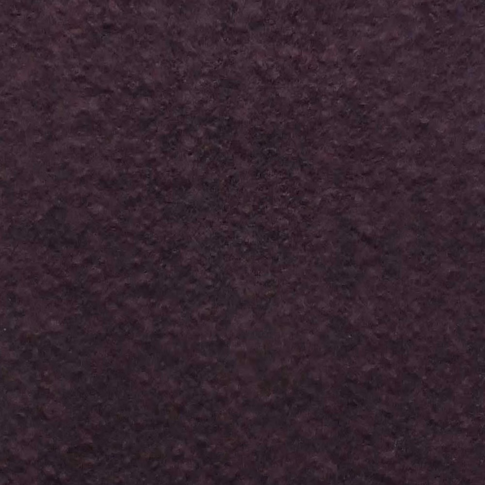 Deep plum bouclé with a dense, softly mottled nubby texture