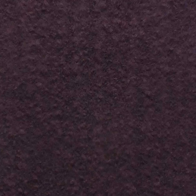 Deep plum bouclé with a dense, softly mottled nubby texture