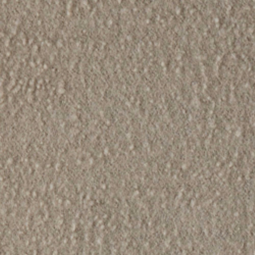 Close-up of Orkney Stone bouclé in mottled warm stone taupe with raised loops
