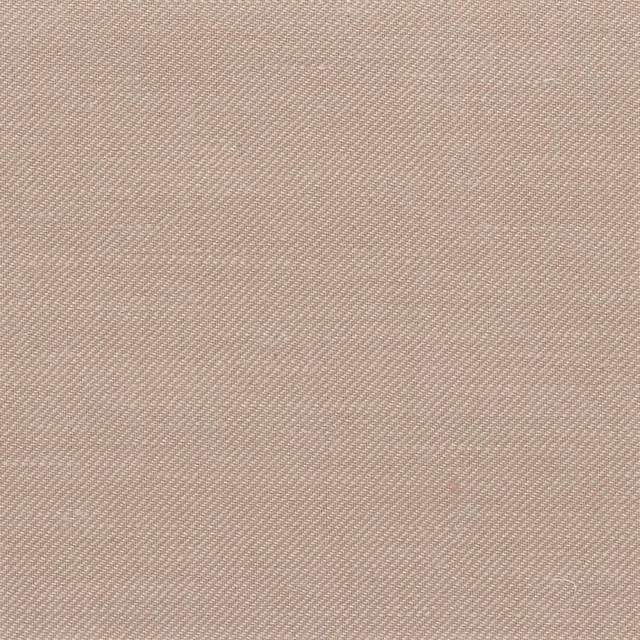 Warm buff-beige swatch showing a fine, subtly lustrous diagonal weave