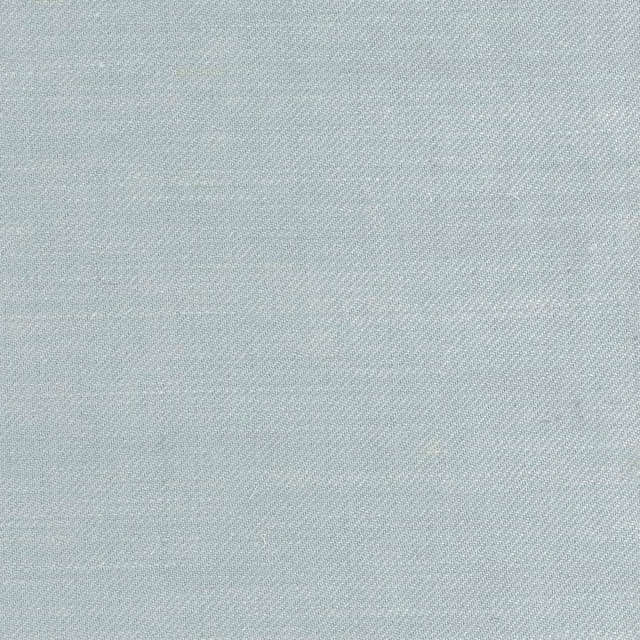 Misty blue-grey finely woven fabric with a subtle, softly reflective surface sheen