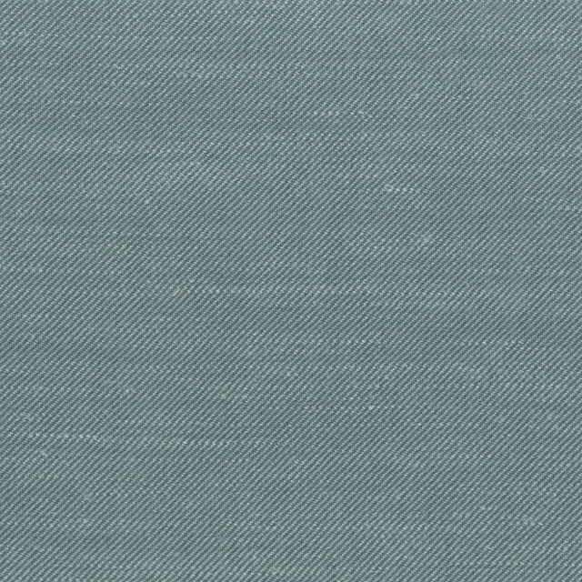 Close-up of muted forest-green fabric with a fine diagonal woven texture