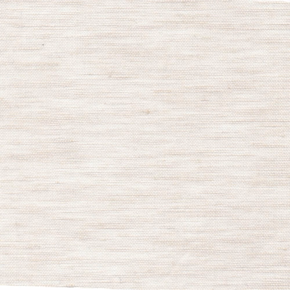Warm natural ivory sheer with a fine horizontal weave and subtle slub texture