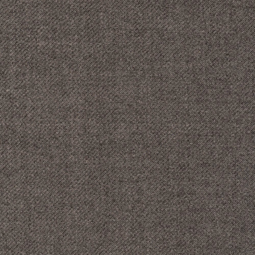 Close-up of Sloane Graphite in cool charcoal grey with a fine textured weave