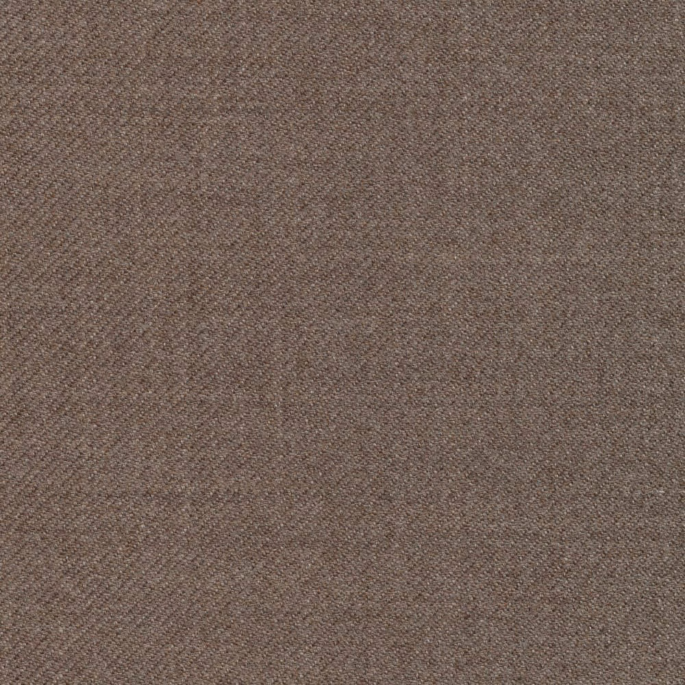 Warm stone taupe upholstery fabric with a fine diagonal woven texture