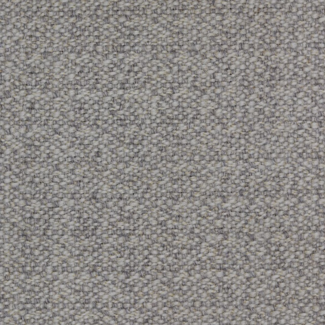 Close view of Tayside Dove’s mottled dove-grey, chunky woven texture