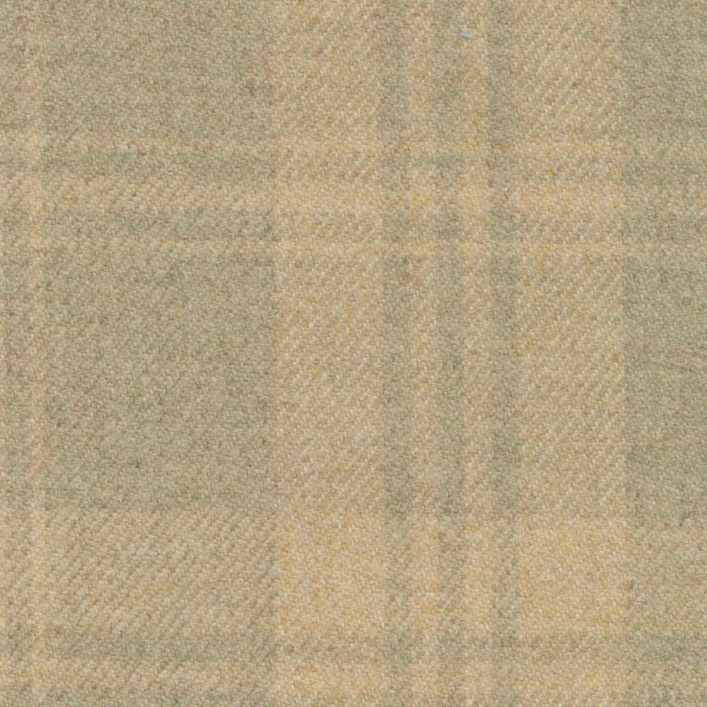 Muted sage and oat herringbone weave with softly blurred vertical tonal bands