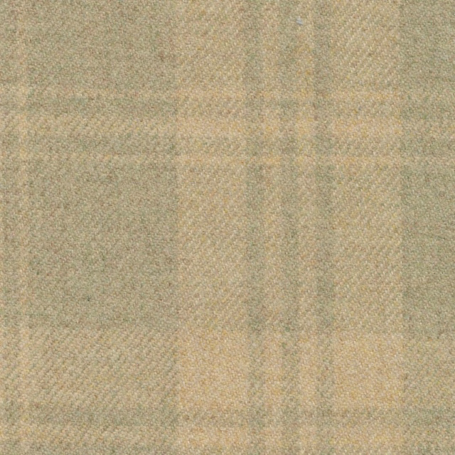 Muted sage and oat herringbone weave with softly blurred vertical tonal bands