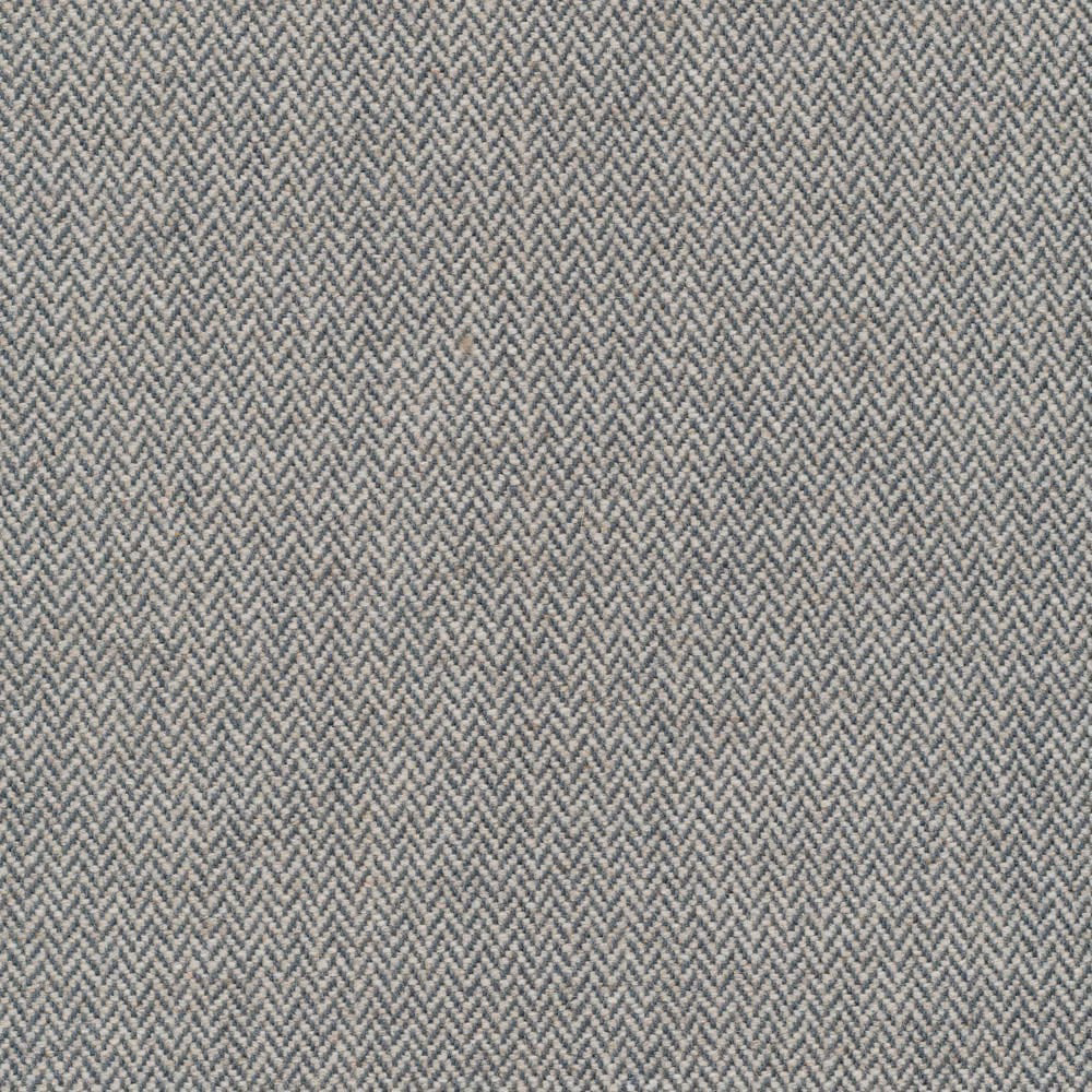 Cool grey-taupe textile with a fine, tightly woven herringbone zigzag texture.