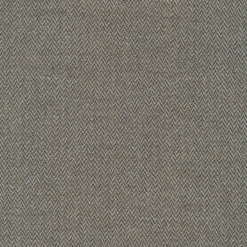 Muted green-grey Tummel Heron fabric with a fine, tightly woven herringbone texture