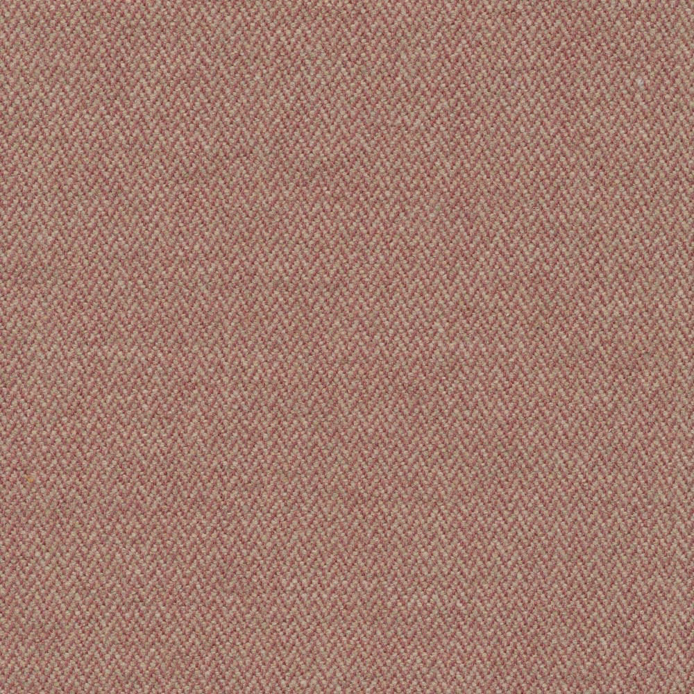 Muted dusty rose and taupe fabric with a fine, densely woven herringbone texture