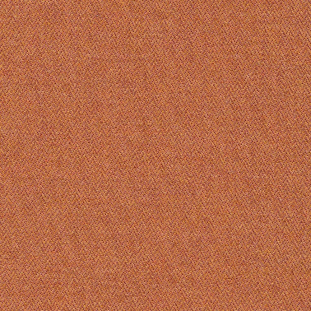 Warm saffron-orange fabric with a close-set miniature chevron weave and soft rust depth