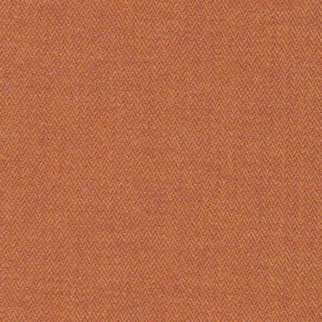 Warm saffron-orange fabric with a close-set miniature chevron weave and soft rust depth
