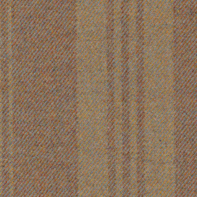 Moss green and warm taupe herringbone weave with subtle rust-brown flecks