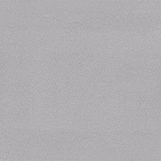 Soft pale grey plain fabric swatch with a fine smooth woven texture