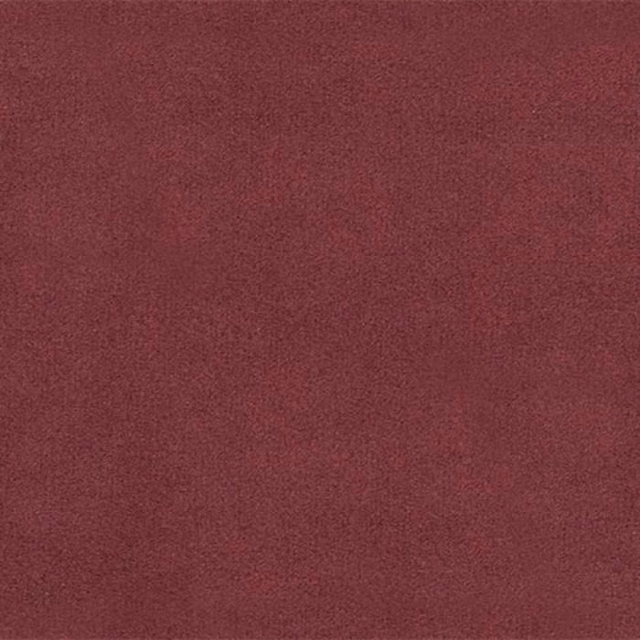 Deep burgundy plain fabric swatch with a soft matte texture