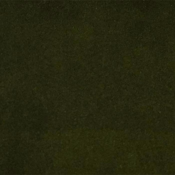 Dark forest green plain fabric swatch with a soft, dense surface