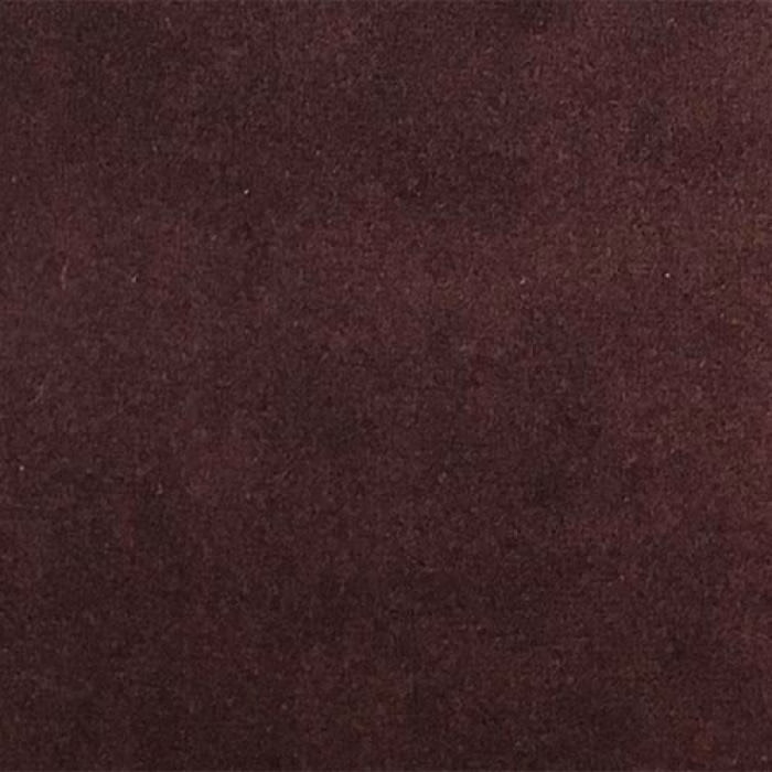 Deep burgundy heathered plain fabric with a soft matte texture