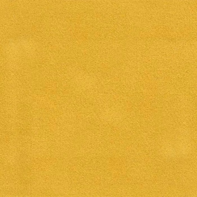 Close-up of a warm honey gold plain fabric with a fine, even texture