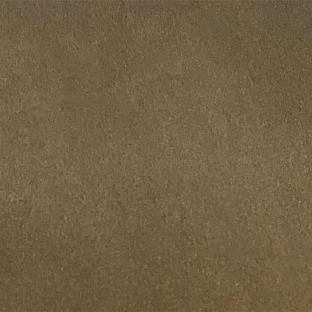 Close-up of a warm latte-brown plain fabric with a soft, lightly mottled texture